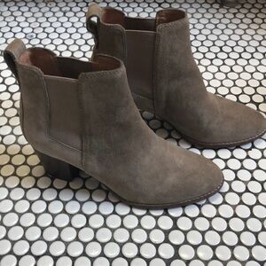 Madewell suede booties